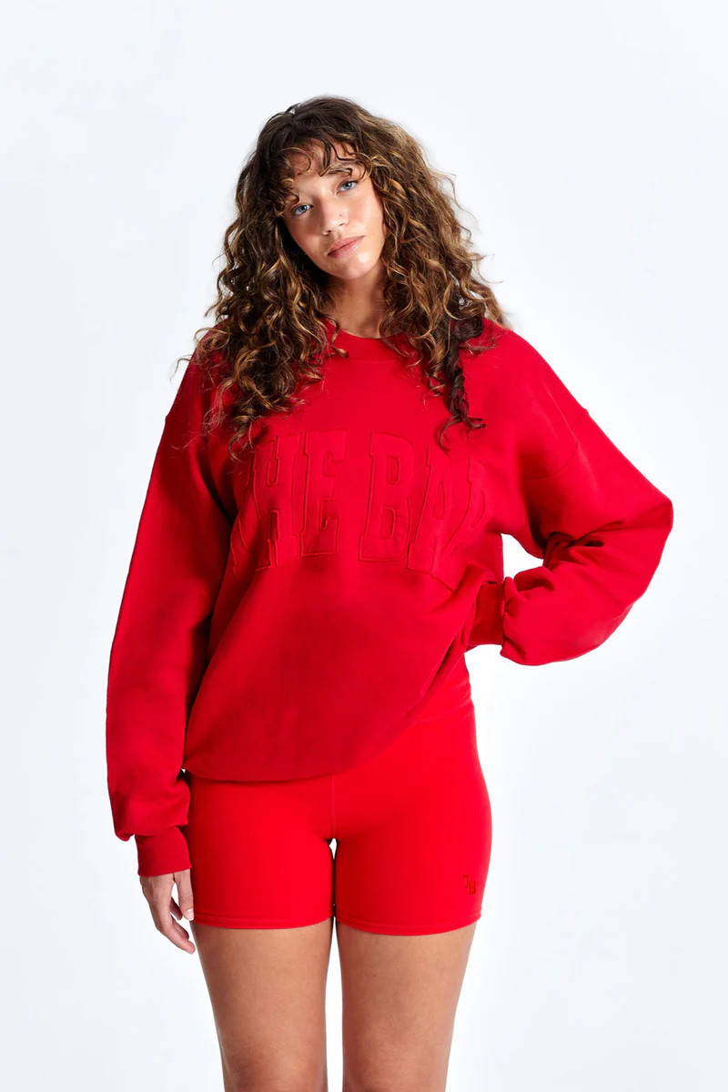 HERITAGE SWEATSHIRT RUBY | The Bar