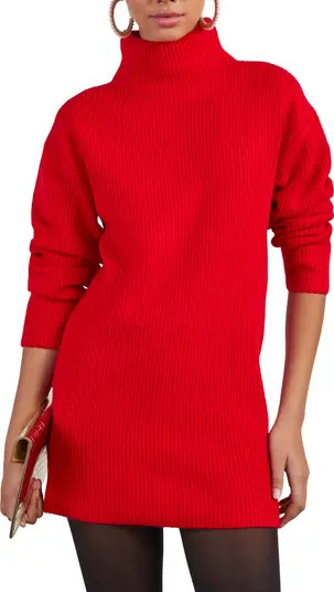 VICI Collection Uptown Turtleneck Long Sleeve Sweater Dress | Nordstrom | Nordstrom