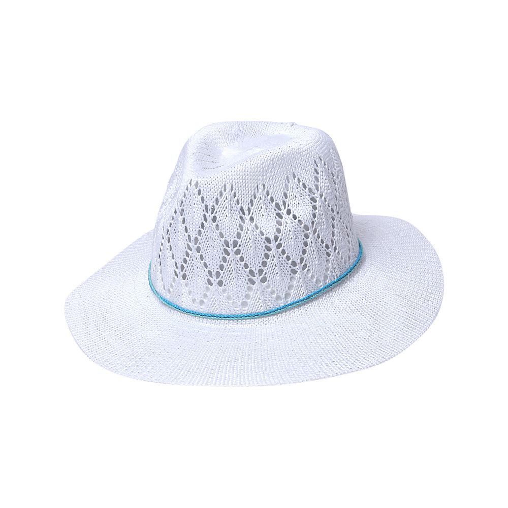 Physician Endorsed Frankie Knit Fedora Hat One Size - White - Physician Endorsed Hats/Gloves/Scarves | eBags