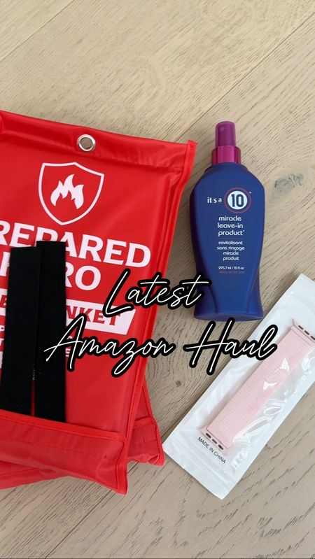 Had to share my latest Amazon haul: pink Apple Watch band, my go-to leave in conditioner/detangler, my favorite nail polish wipes, and an alternative to a fire extinguisher (prepared hero) 🩷



#LTKVideo #LTKfindsunder50 #LTKhome