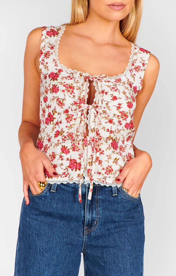Mimi Top ~ Southern Roses | Show Me Your Mumu
