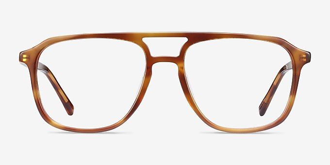 Effect Aviator Light Tortoise Full Rim Eyeglasses | Eyebuydirect | EyeBuyDirect.com