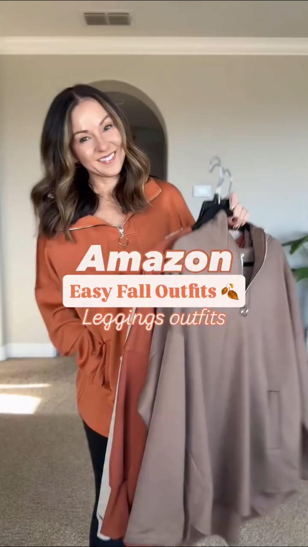 Easy Fall Outfits with Leggings &  comfy long tunic length pullovers from Amazon! 🍂

For reference: I’m 5’1”, 109lbs
everything is linked and unaltered.
Wearing the smallest size available in everything.

#outfitinspo #petiteoutfit #momstyle #amazonfashion #fallstyle #casualoutfit #fallfashion #whatiwore #outfitreel #fashionreels #leggingsoutfits #over50fallfashion #over40easyoutfit #blackfriday



#LTKSeasonal #LTKPetite #LTKStyleTip