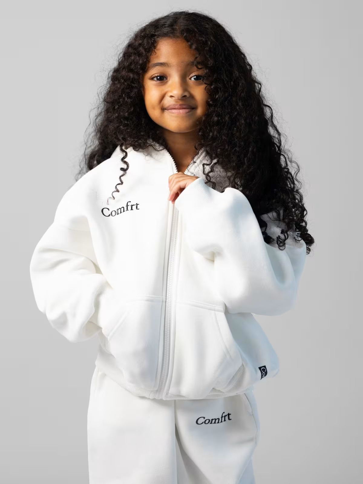 Cloud Zip Kids Hoodie — Comfrt | Comfrt