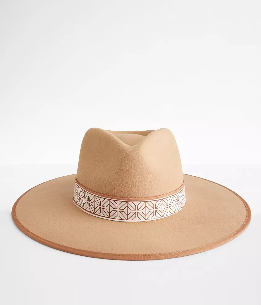 Lucca Geo Banded Panama Hat | Buckle