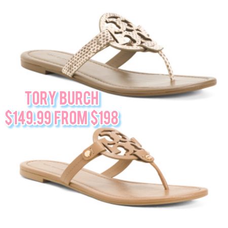 Tory Burch miller sandals 

#LTKsalealert #LTKshoecrush #LTKSeasonal