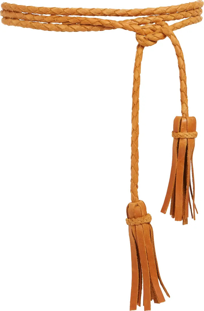 Fringe Soga Leather Belt | Nordstrom