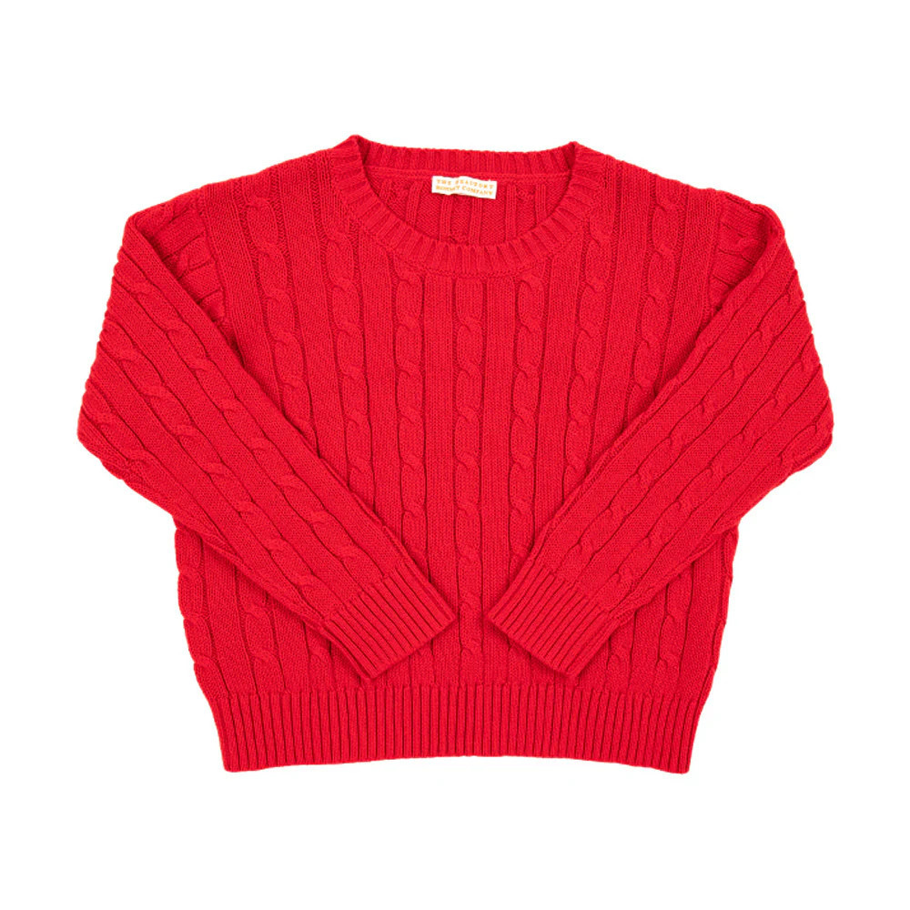 Crawford Crewneck (Unisex) - Richmond Red | The Beaufort Bonnet Company
