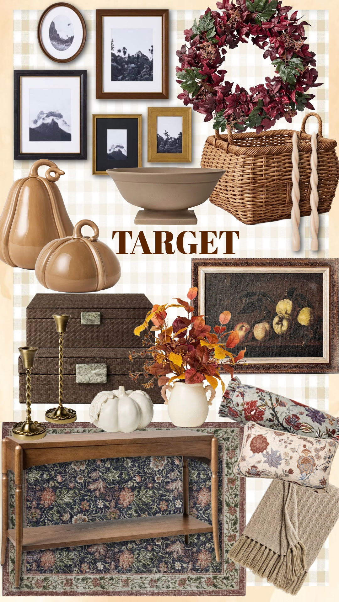 Target New Home Finds

Sarah Joy, Fall Decor, home refresh, affordable decor 

 #LTKSeasonal #LTKHome #LTKSaleAlert