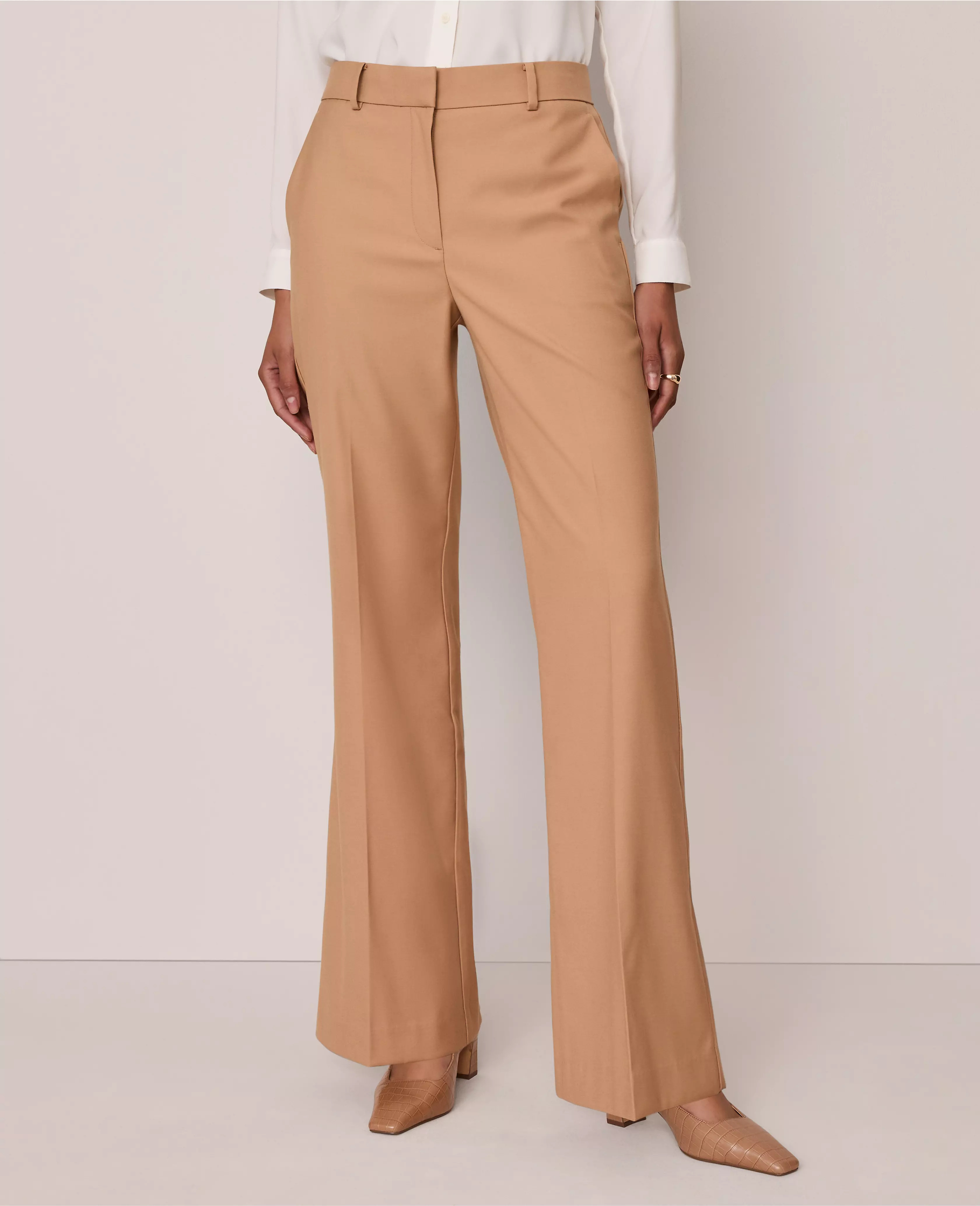 The Flare Trouser — Curvy Fit | Ann Taylor
