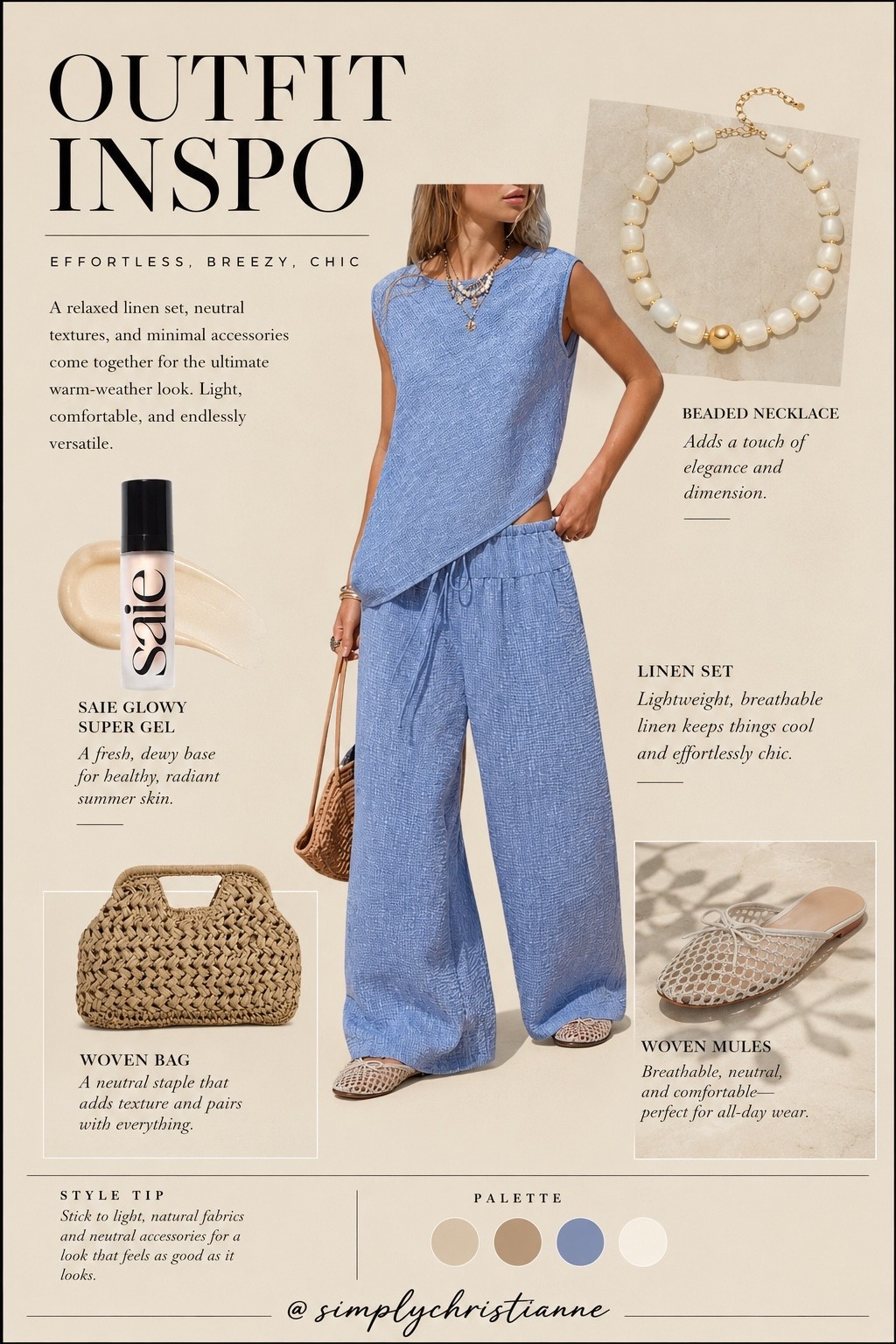 Spring and Summer outfit, Vacation outfit