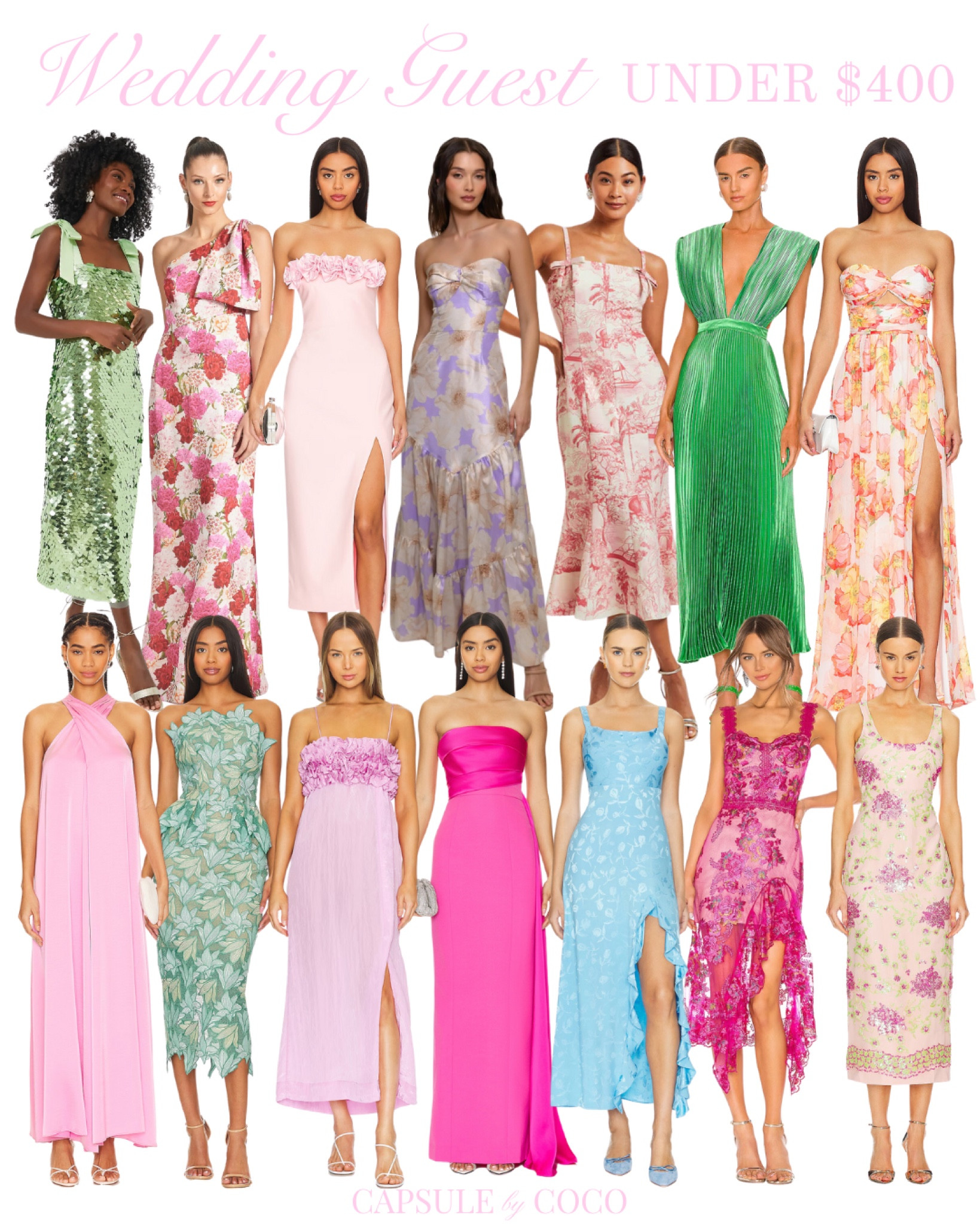WEDDING GUEST DRESSES UNDER $400

Wedding guest, wedding guests, wedding guest dress, wedding guest dresses, formal dress, formal dresses, bridesmaid dress, bridesmaid dresses, bridesmaids dress, bridesmaids dresses, gown, gowns, cocktail hour, spring wedding, summer wedding, statement dress, statement dresses, statement wedding guest dress, statement wedding guest dresses, statement gown, statement gowns, CapsuleByCoCo

#LTKparties #LTKwedding