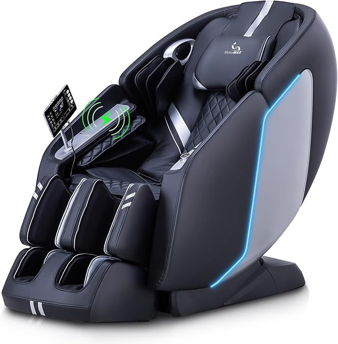 Amazon.com: MassaMAX 4D Full Body Massage Chair for Daily Comfort Upgrade-Yoga Stretch, AI Voice ... | Amazon (US)