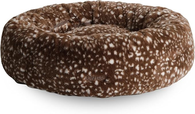 UnHide Floof Pet Bed - Large (35" x 12") - Extra Soft Dog Bed - Removable Faux Fur Cover - Machin... | Amazon (US)