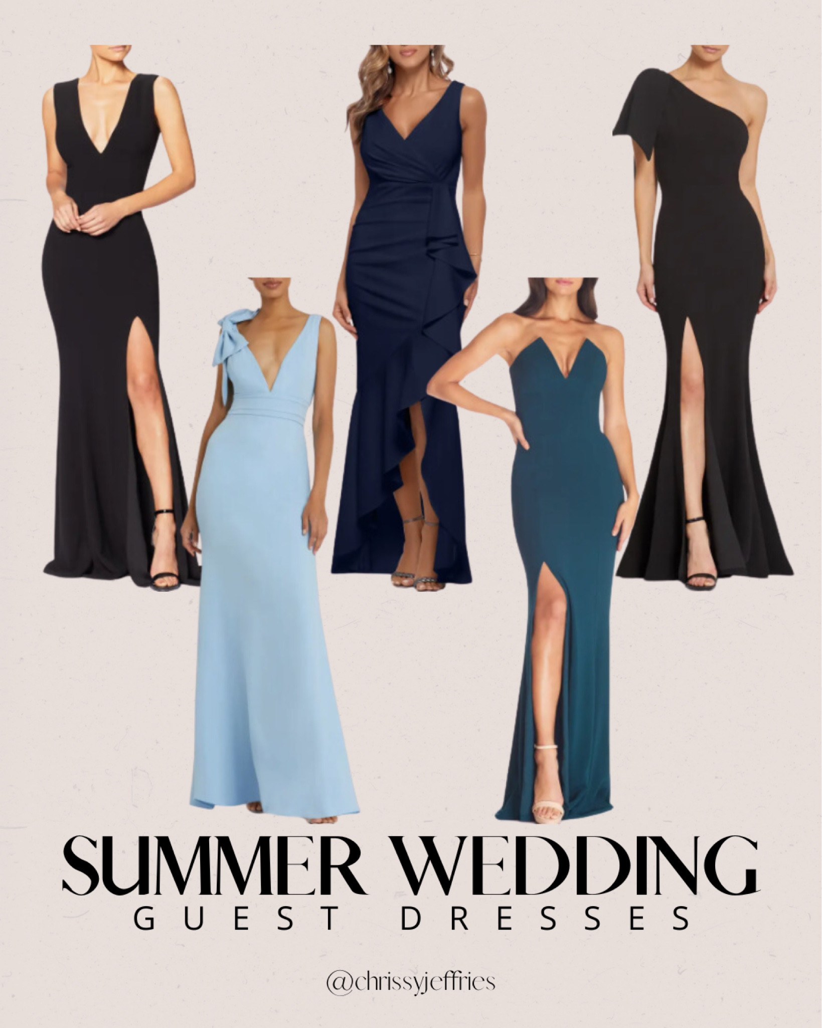 Summer wedding guest dresses! Super classy, elegant and feminine! 

#weddingguest #weddingguestoutfit #formaldress #longdress #eventdress

#LTKsummer #LTKspring #LTKwedding