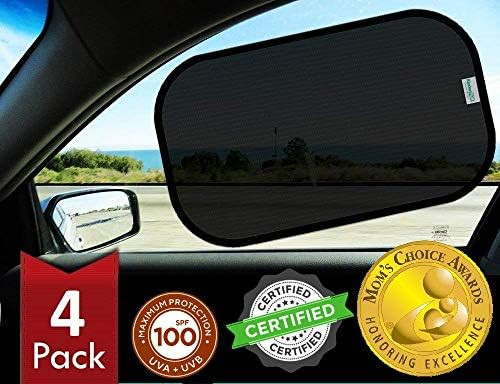kinder Fluff Car Window Shade (4Pack)-The Only Certified Car Window Sun Shade for Baby Proven to ... | Amazon (US)
