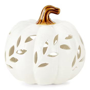 Layerings Autumn Market Ceramic Led Pumpkin Tabletop Decor | JCPenney