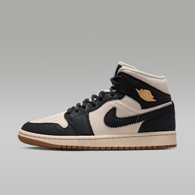 Women's Air Jordan 1 Mid SE Shoes in Brown, Size: 11 | DV0427-102 | Nike (US)