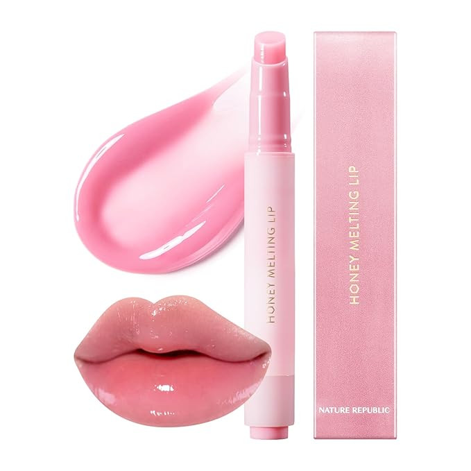 Nature Republic HONEY MELTING LIP PLUMPING (11 PINK) SOFT LIP STICK Tint & Plump Hydrating Gloss,... | Amazon (US)