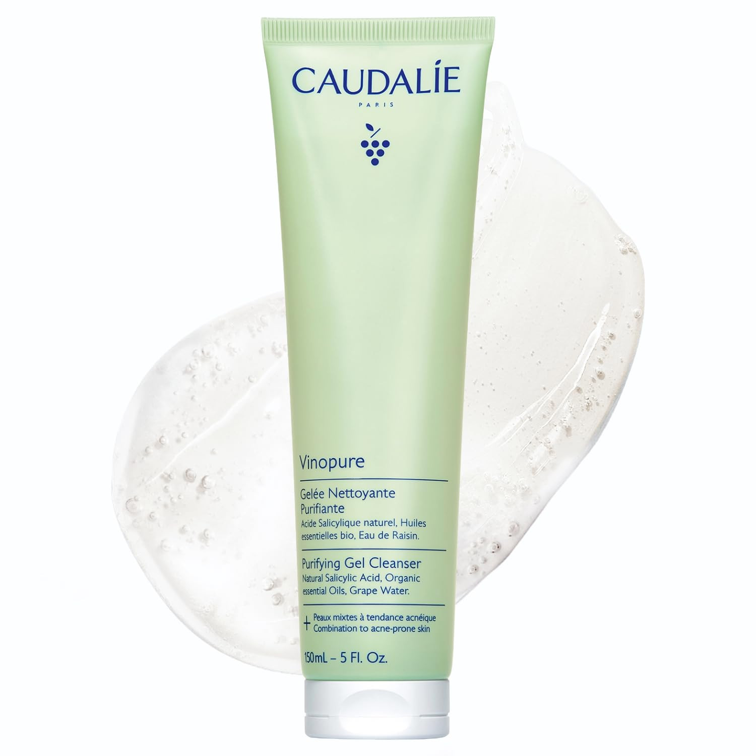 Caudalie Vinopure Pore Purifying Salicylic Acid Gel Cleanser | Amazon (US)