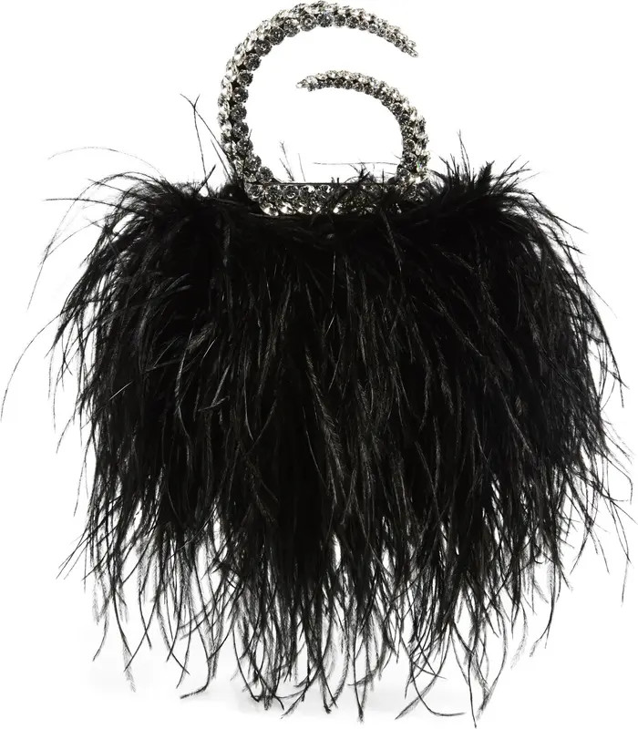 L’alingi Karma Feather Crystal Top Handle Bag | Nordstrom | Nordstrom