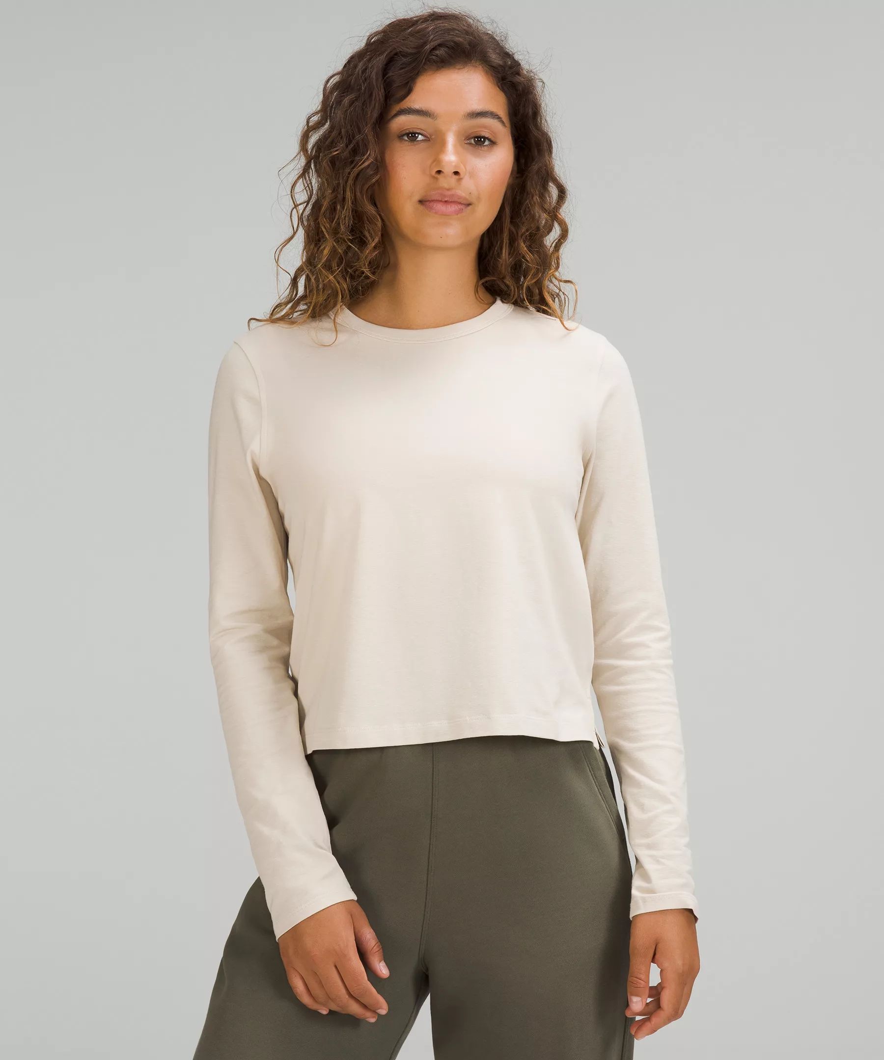 Classic-Fit Cotton-Blend Long Sleeve Shirt | Lululemon (US)