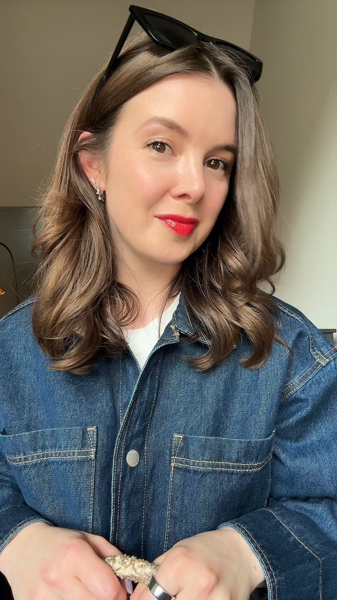 The perfect denim jacket under $50! Jacket runs very oversized. Wearing a S here. Shoes and bag are Zara. 

#LTKSeasonal #LTKFindsUnder50 #LTKBeauty