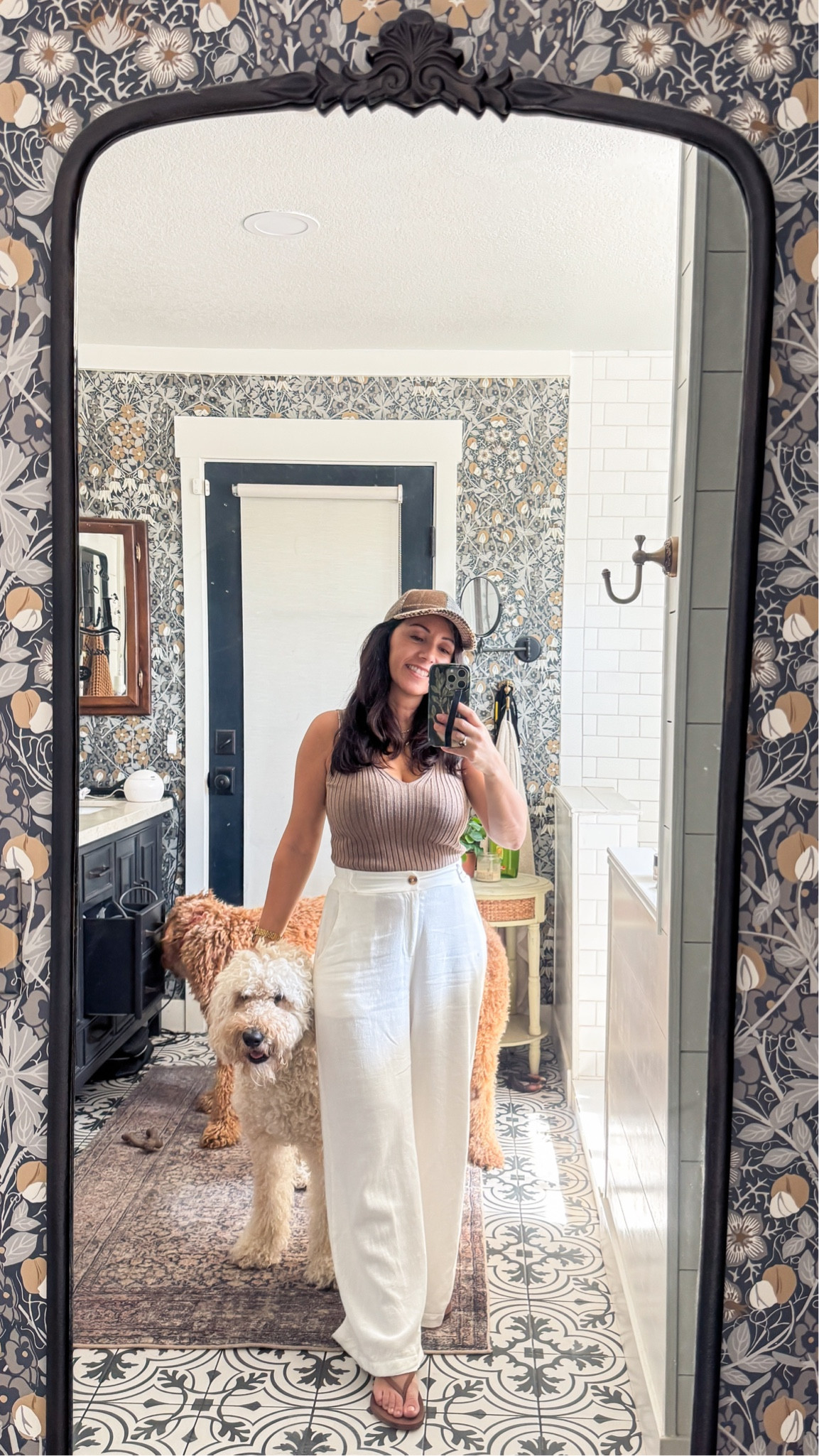 These linen pants are so good and were also a part of my Europe packing list! Wearing a Small, I did hem them up. 
For reference:
Height 4’ 10.5” 
Weight 113lbs
32 DDD 

#LTKSeasonal #LTKPetite #LTKFindsUnder50