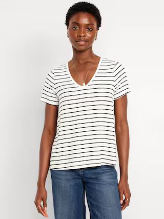 Luxe V-Neck T-Shirt | Old Navy (US)