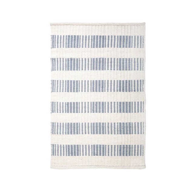 Lanikai Rug in Ivory/Nordic Blue by Pom Pom at Home | Cailini Coastal