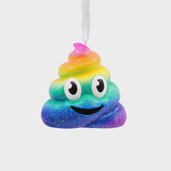 Hallmark Rainbow Emoticon Christmas Tree Ornament | Target