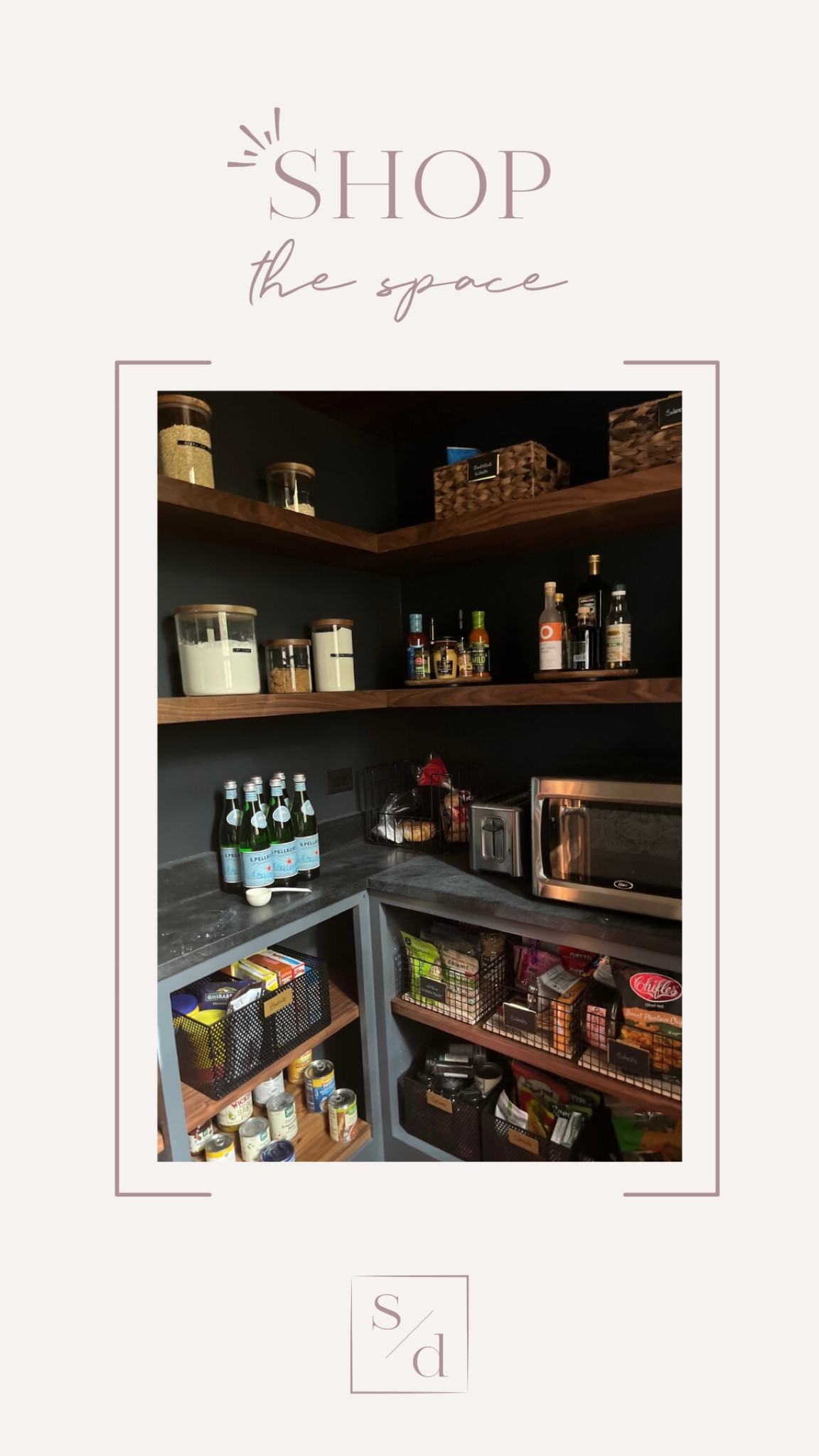 Throwback to this moody pantry for a past move in client! 

Doing a home renovation is not for the faint of heart, and we helped a lot of clients get their spaces ready once the renovation is ending. This client ran into a few setbacks during their project (pretty common), but we were able to transform this space despite the rest of the kitchen and scullery being a semi-construction zone. 

“I just go into my pantry sometimes and stare at it to feel some peace.” - a direct quote from her. 🤍

#LTKHome #LTKHoliday #LTKStyleTip
