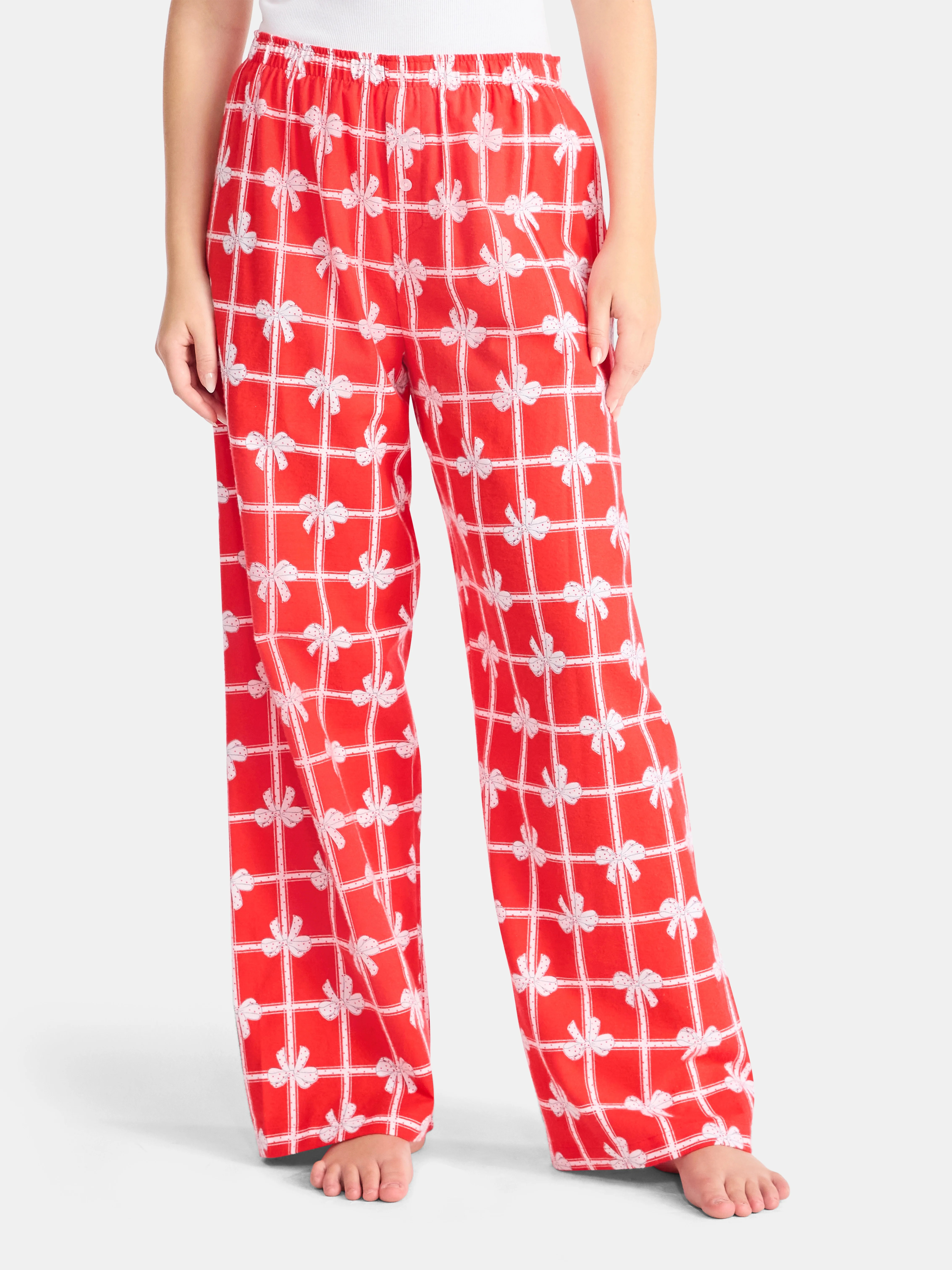 No Boundaries Sleepwear Cotton Boxer Pants, 31'' Inseam, Women’s | Walmart (US)