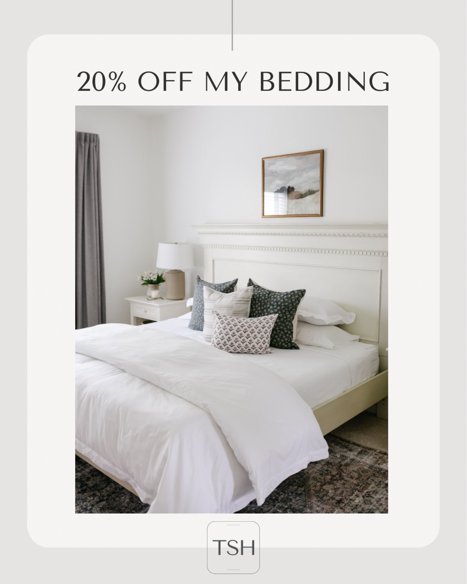 The Boll & Branch bedding in our primary bedroom is all 20% off! Use code SPRING20 

#LTKhome #LTKsalealert #LTKFind