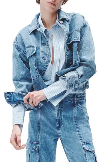 rag & bone Jaiden Denim Jacket in Elle at Nordstrom Rack, Size Xx-Small | Nordstrom Rack