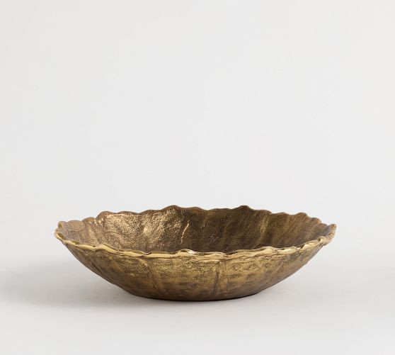 Brass Rustic Decorative Bowl | Pottery Barn (US)
