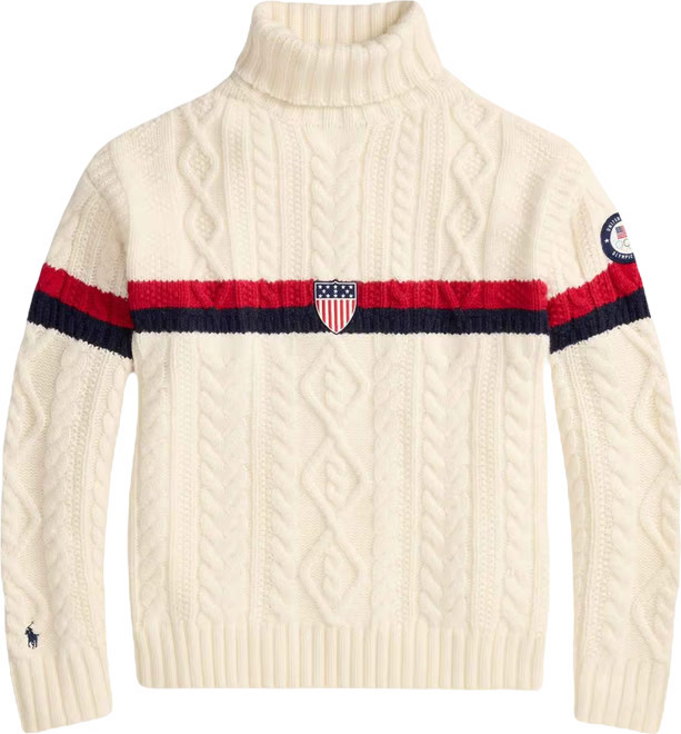 Team USA Wool Turtleneck Sweater | Macy's