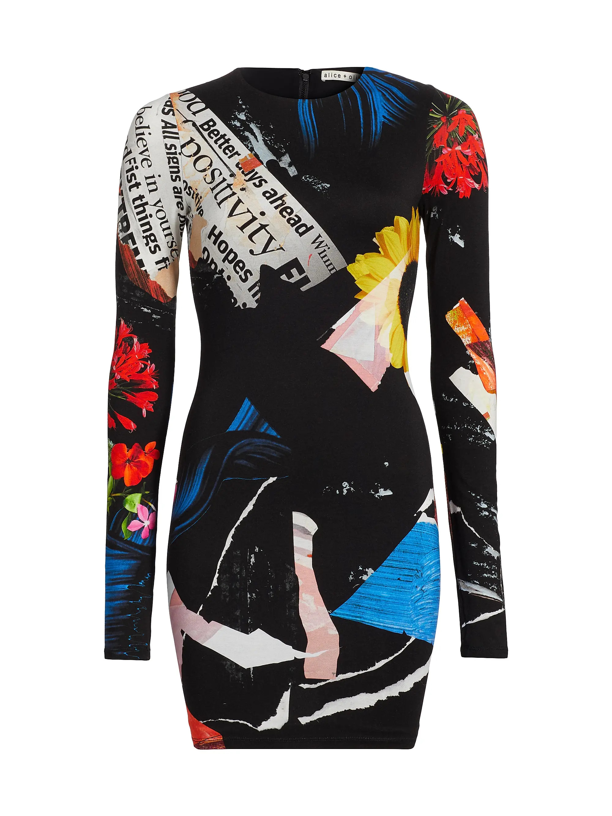 Delora Printed Jersey Minidress | Saks Fifth Avenue