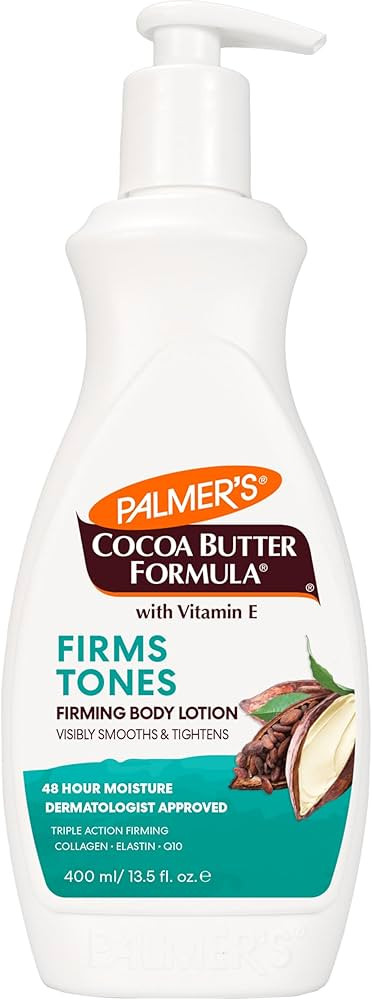 Palmer's Cocoa Butter Formula Skin Firming Body Lotion, Toning & Tightening Cream with Q10, Colla... | Amazon (US)