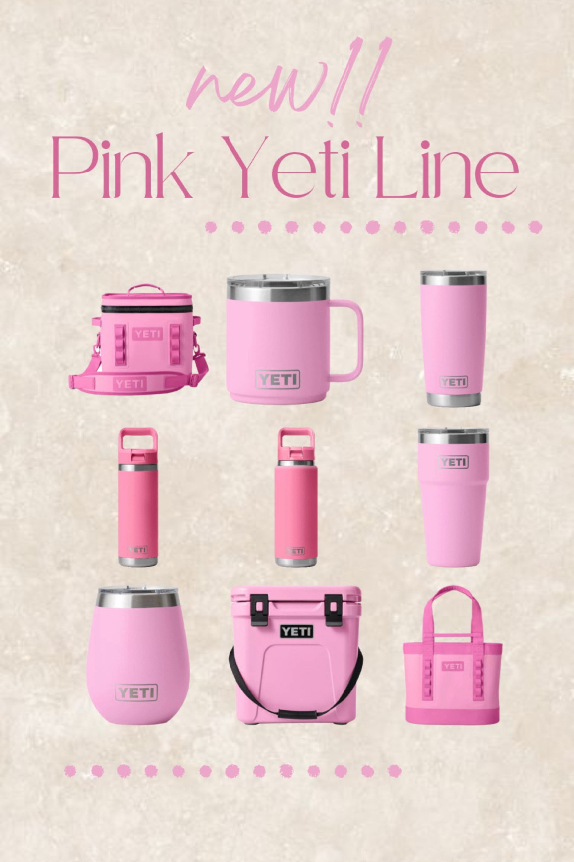 YETI Magslider 3 Pack, Power Pink curated on LTK