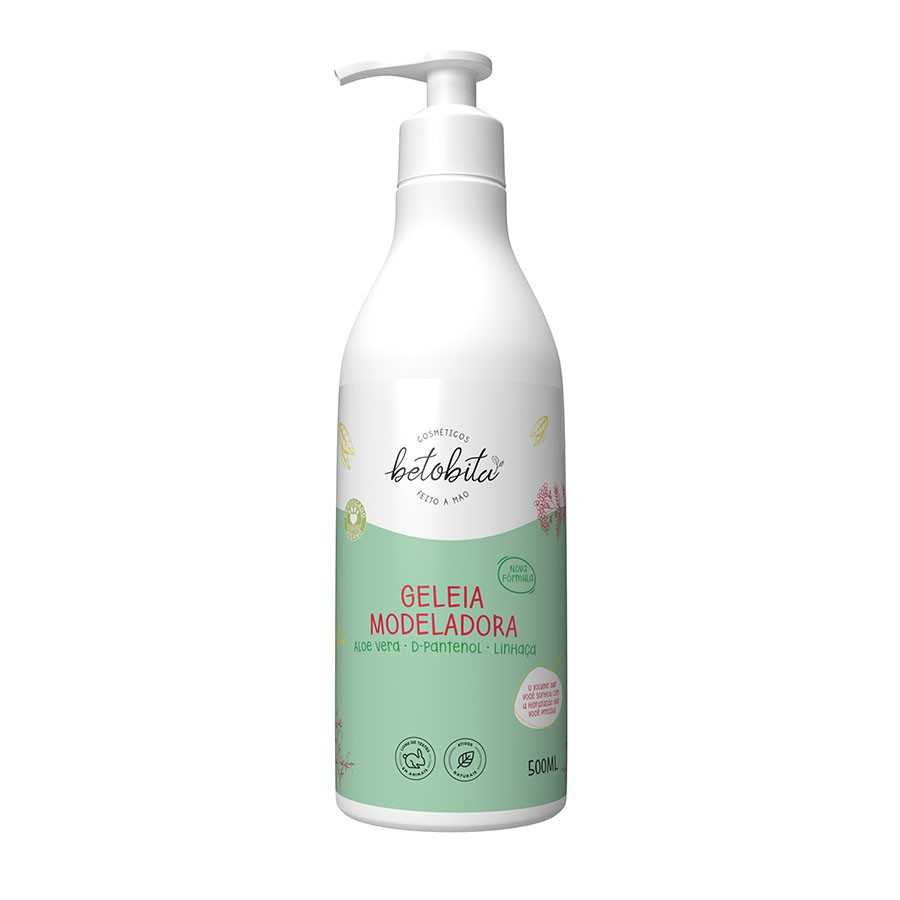 Geleia Modeladora de Cachos Betobita 500ml | Shopee (BR)