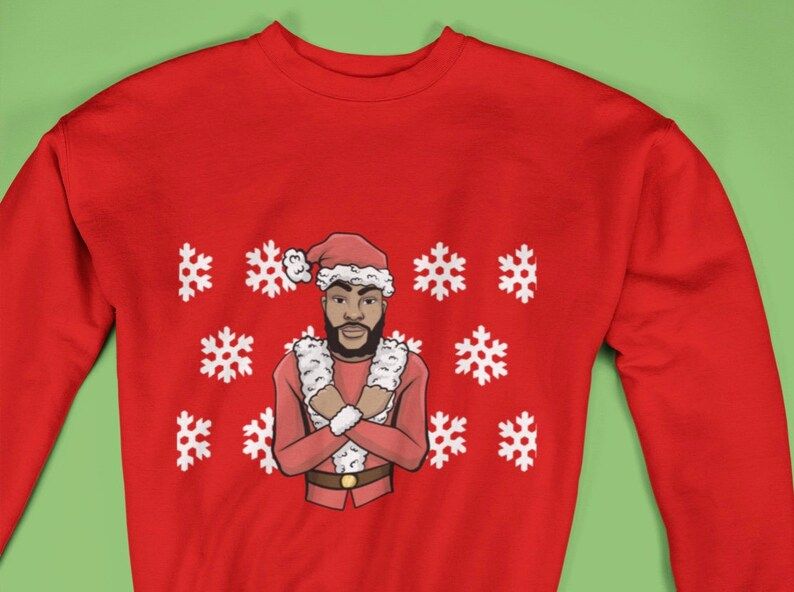 Read the full title
    Christmas sweater from Wakanda | Etsy (US)