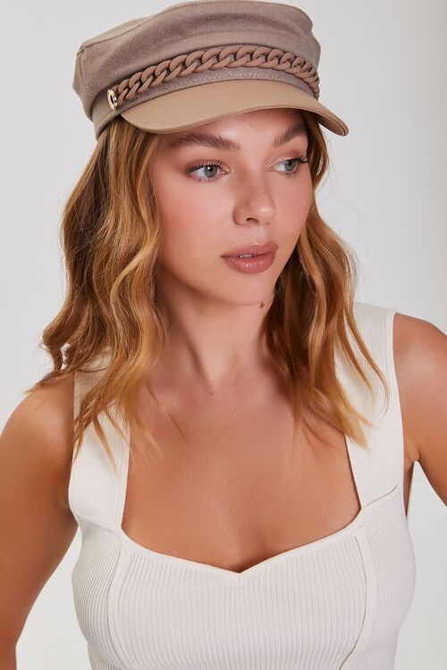 Curb Chain Cabbie Hat | Forever 21 (US)