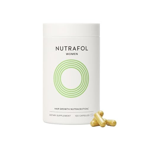 Nutrafol Women's Hair Growth Supplements, Ages 18-44, Clinically Proven for Visibly Thicker and Stronger Hair, Dermatologist Recommended - 1 Month Supply | Amazon (US)