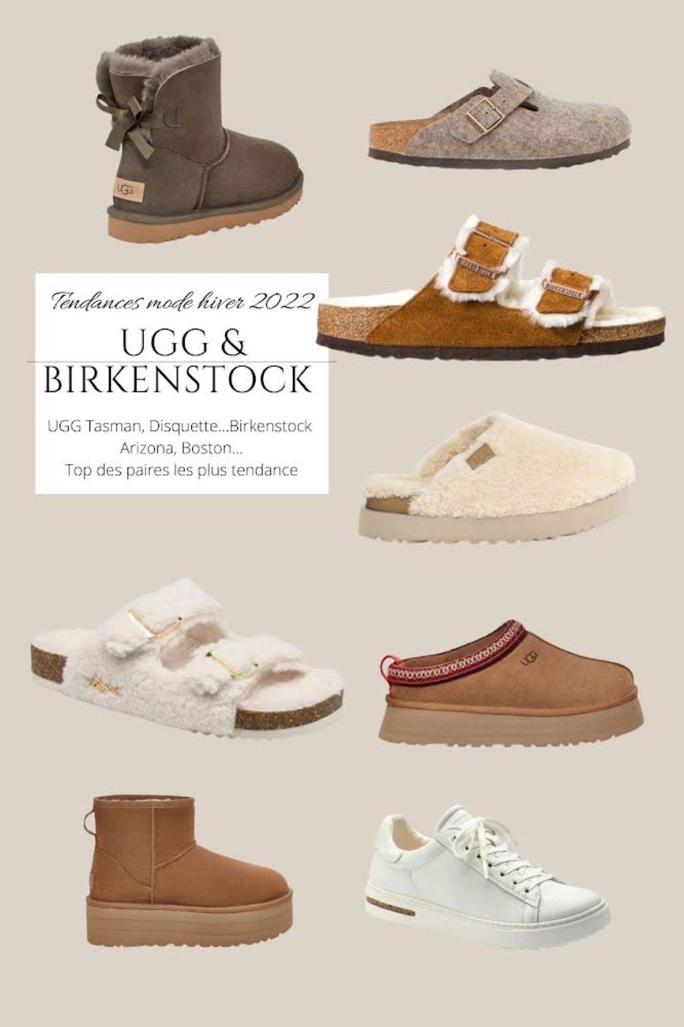 Top des plus belles paires de UGG et de Birkenstock tendance de l’hiver 2022 !! Pour en avoir porté, les Birkenstock fourrées et les UGG Tasman sont tellement confortables. 
Comment je les porte ? Avec un jeans taille haute ou taille basse, une chemise oversized manches retroussées ou un pull col roulé près du corps. À vous de jouer ! ♡

#LTKunder50 #LTKSeasonal #LTKunder100