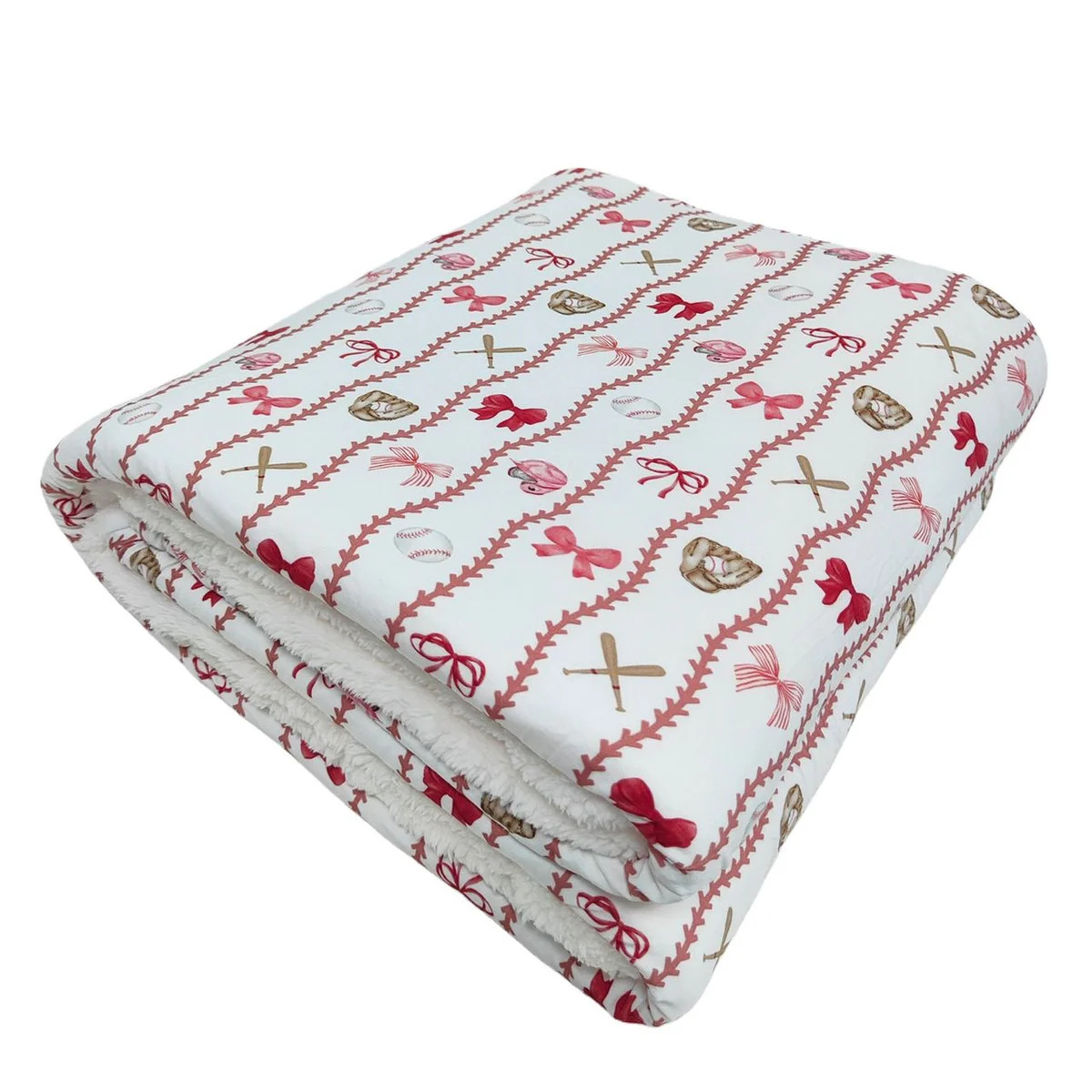 Pretty Pitch Fuzzy Bamboo Blanket | Little One Shop Co