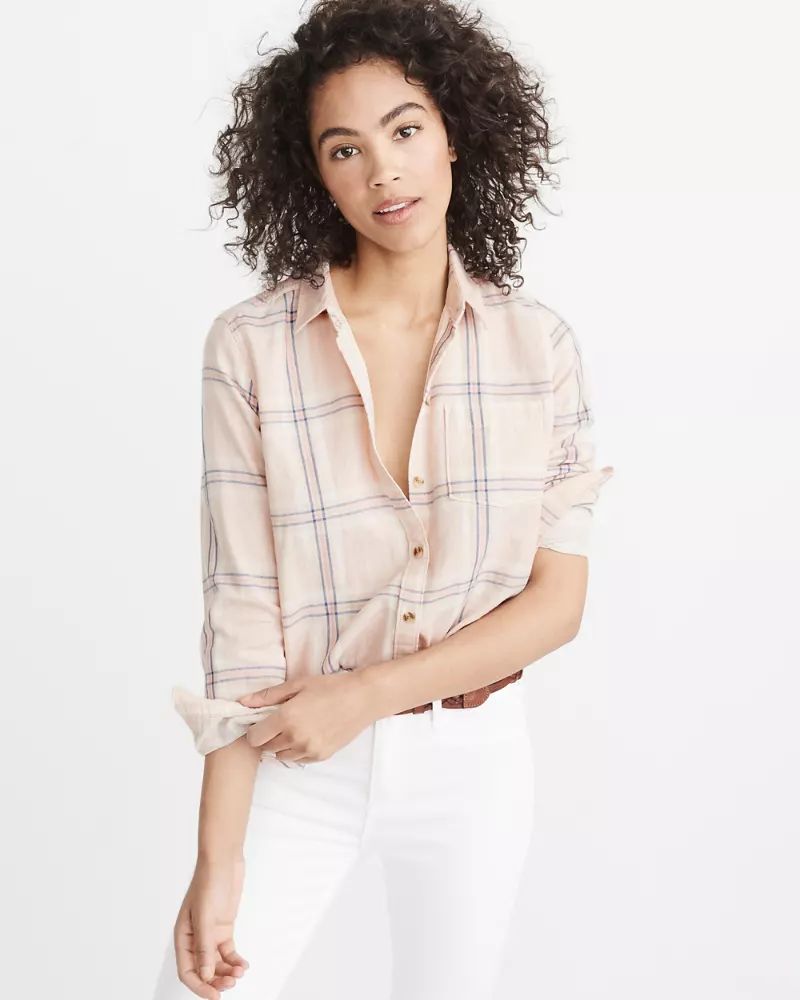Button-Up Shirt | Abercrombie & Fitch US & UK