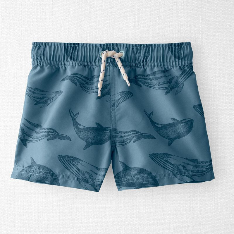Recycled Whale Swim Trunks | Carter's