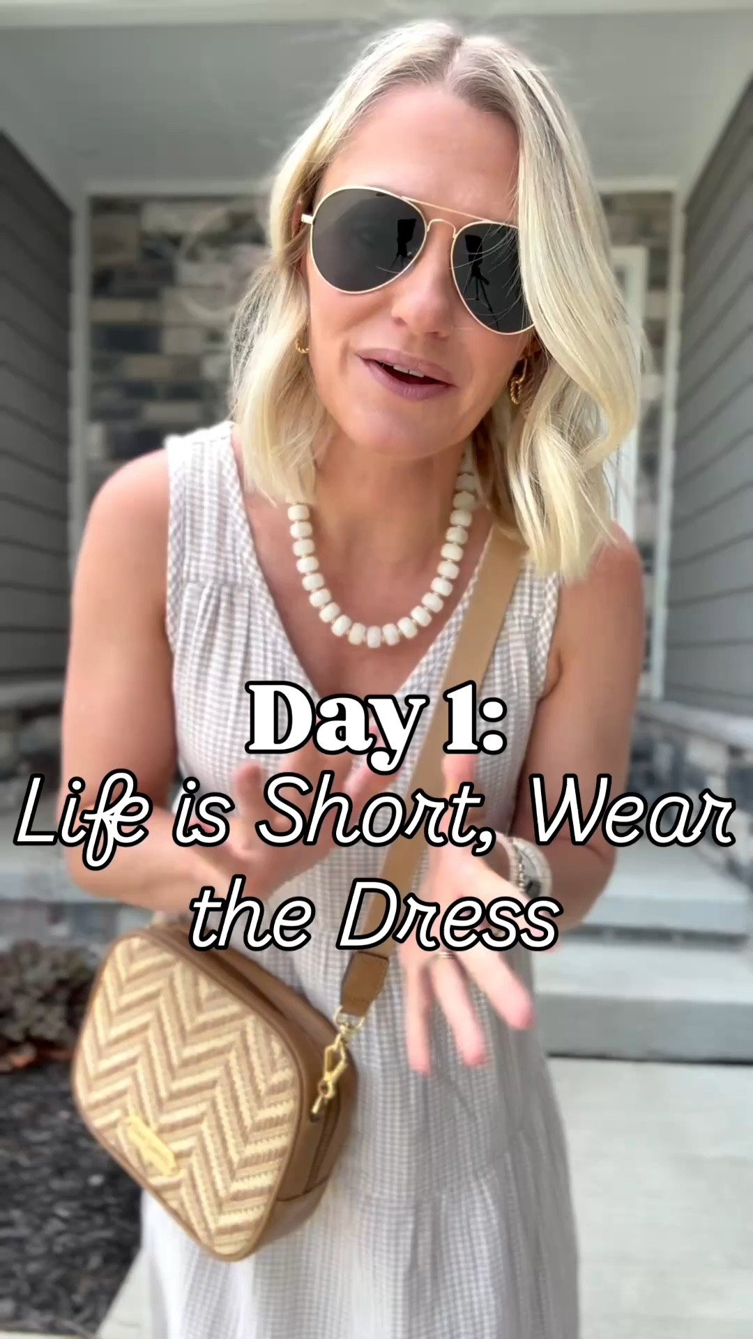 I’m trying to wear all the dresses in my closet that I haven’t worn yet. This @quince dress is so comfortable and I wore it this week! I’m wearing an xsmall

#LTKootd #LTKOver40 #LTKPetite