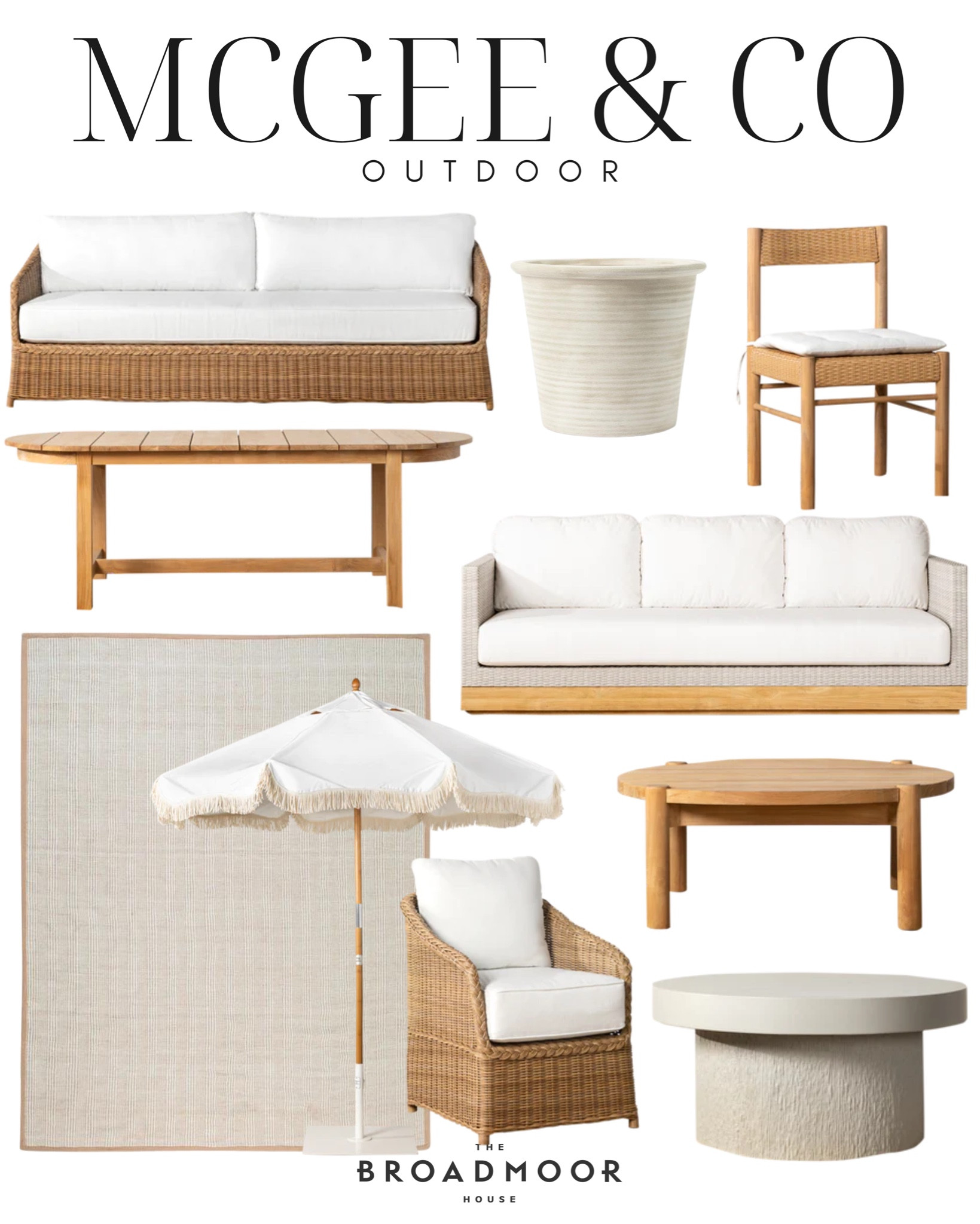 McGee and co, outdoor furniture , patio, patio furniture, outdoor dining, outdoor sofa, pool furniture, outdoor coffee table, outdoor rug

#LTKhome #LTKFind #LTKSeasonal